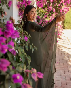 VESTIDO MRS. RIVERA · VERDE