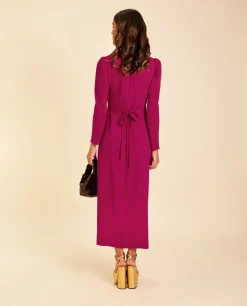 VESTIDO MRS THOMPSON · FRAMBUESA