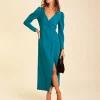 VESTIDO MRS THOMPSON · VERDE BOTELLA