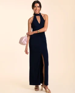 VESTIDO OLIVARES · AZUL MARINO