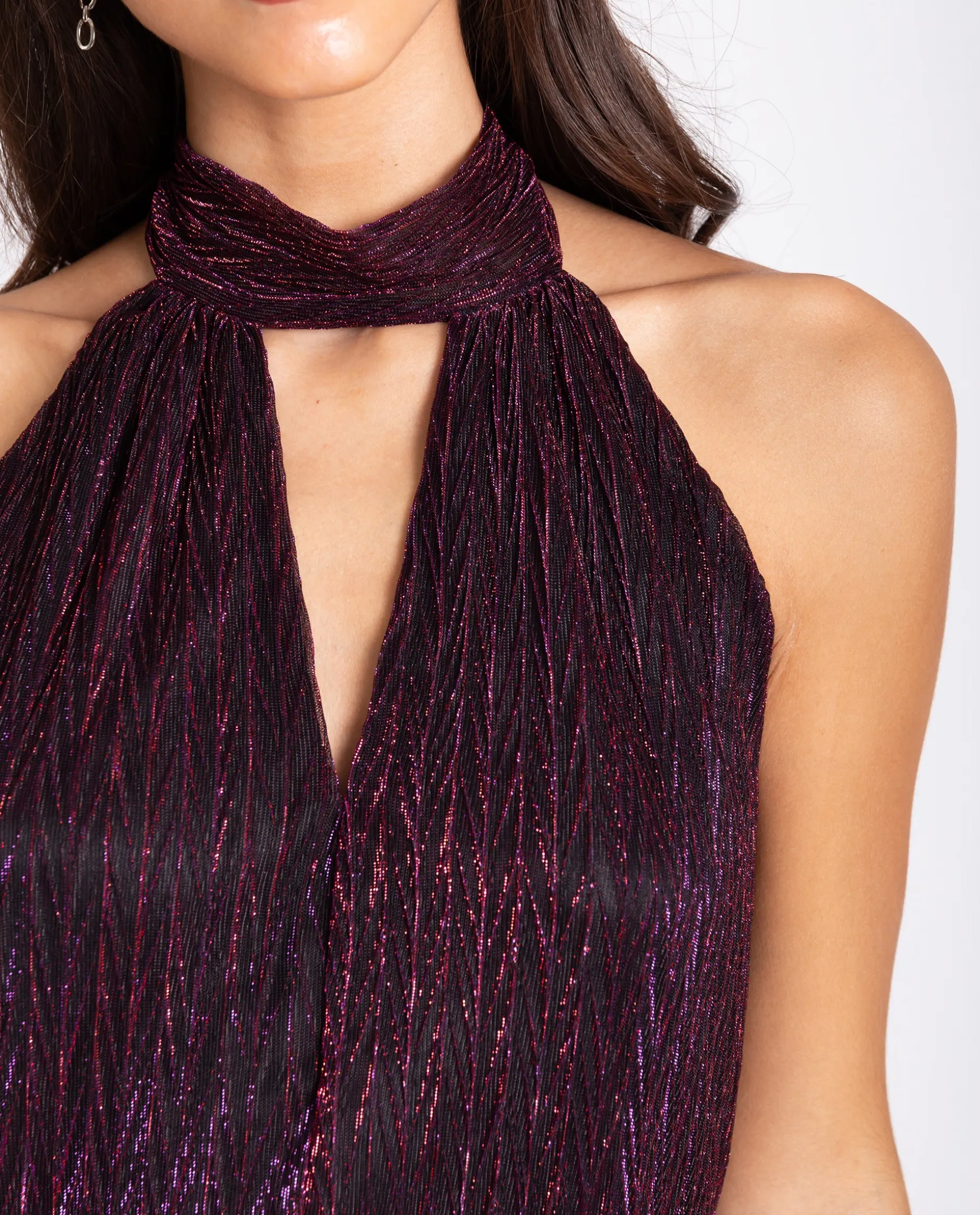 VESTIDO ONCE AGAIN · MORADO