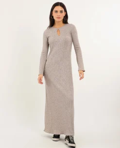 VESTIDO SPOTLIGHT · BEIGE