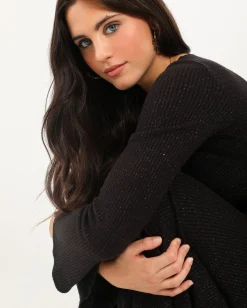 VESTIDO SPOTLIGHT · NEGRO