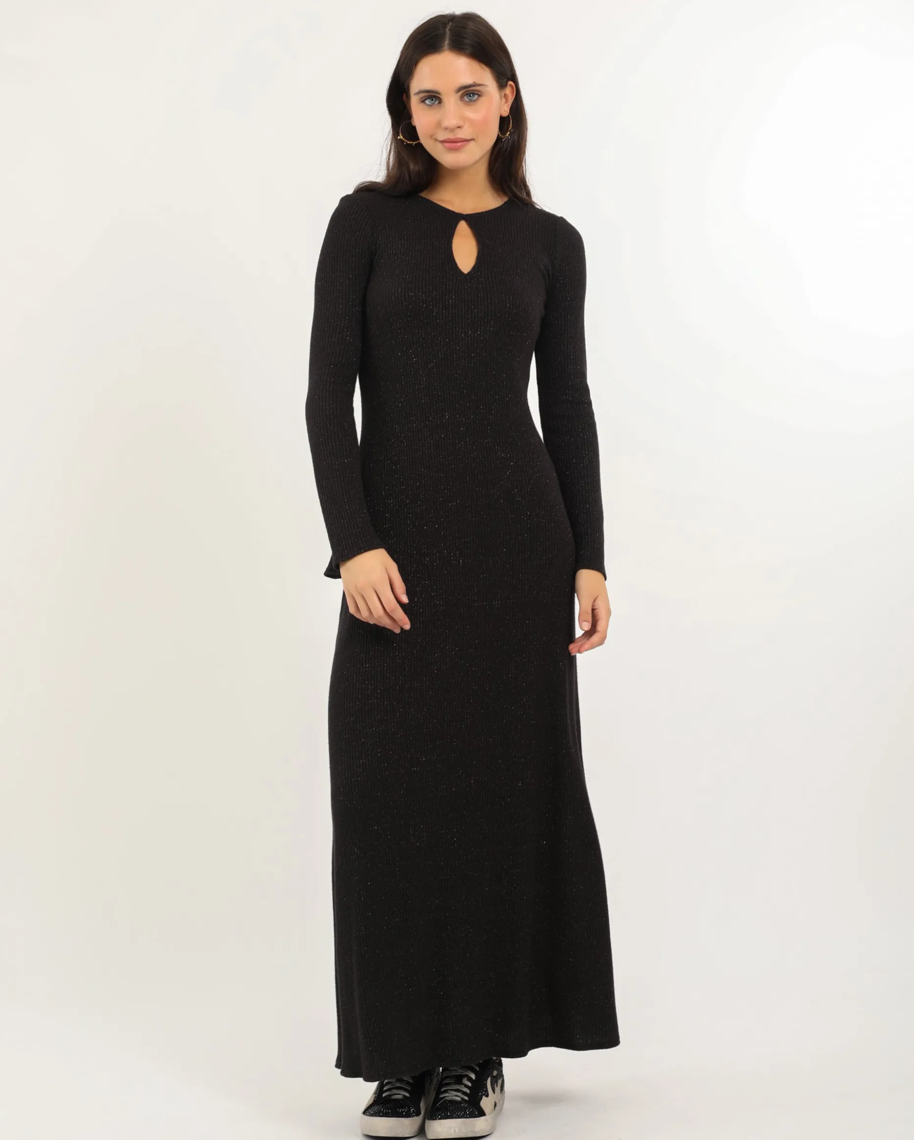 VESTIDO SPOTLIGHT · NEGRO