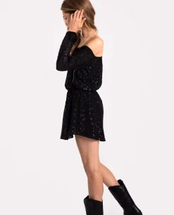 VESTIDO STARRY BLISS · NEGRO