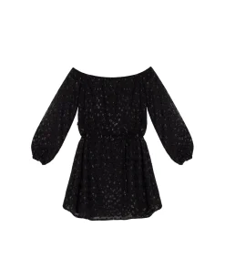 VESTIDO STARRY BLISS · NEGRO