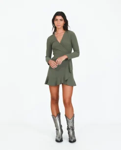 VESTIDO STORY OF MY LIFE · VERDE MILITAR