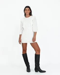 VESTIDO TAKE A BREAK · BLANCO