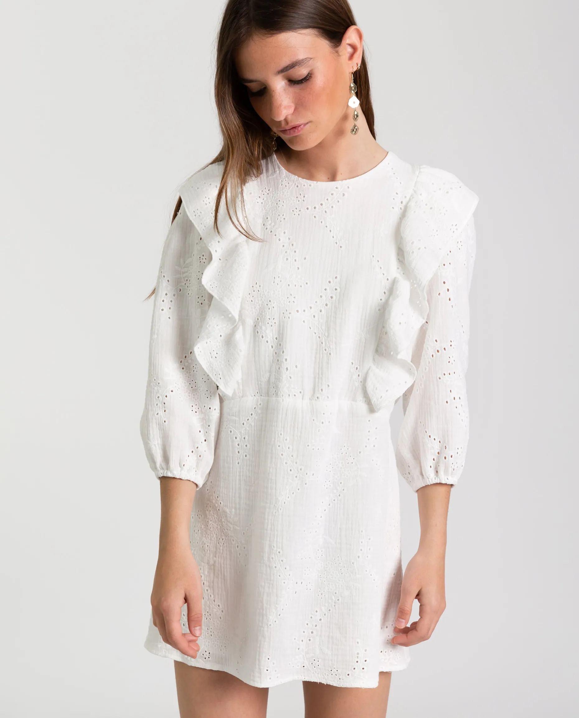 VESTIDO TAKE A BREAK · BLANCO