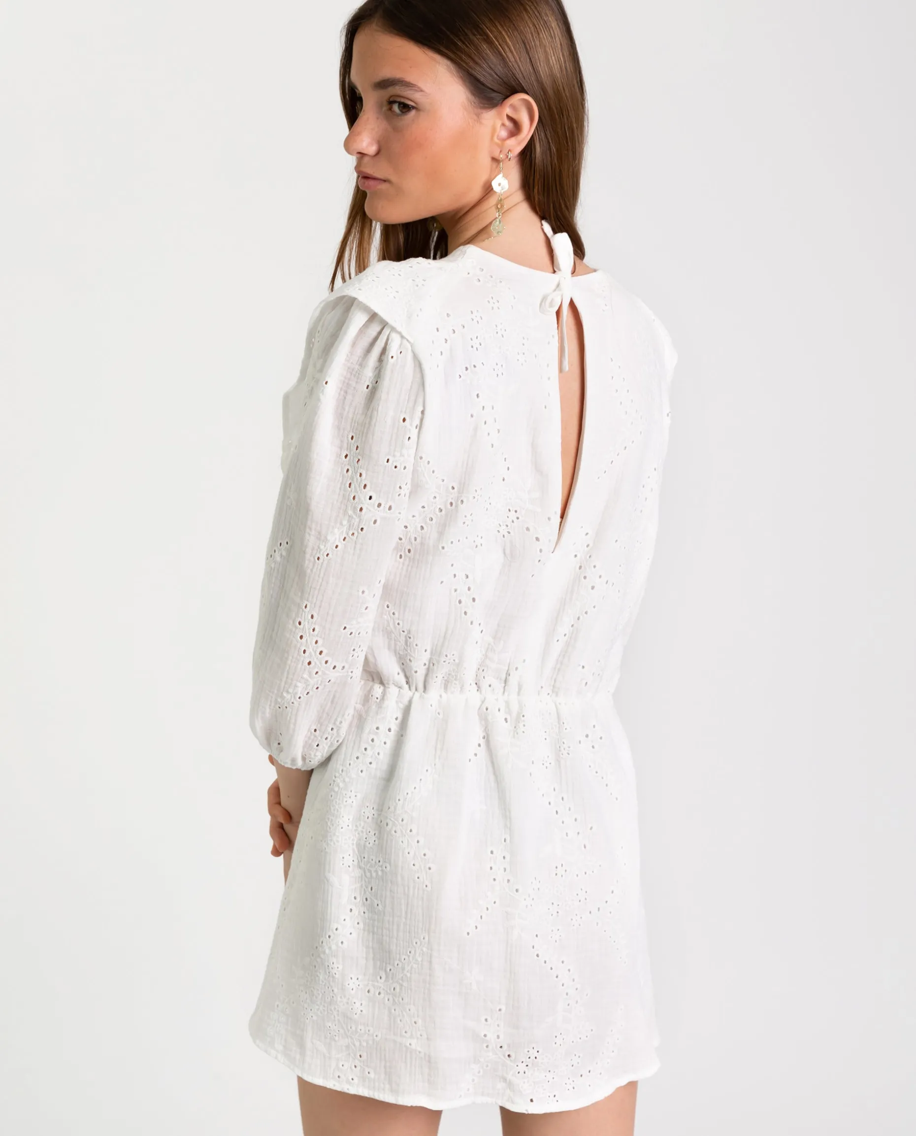 VESTIDO TAKE A BREAK · BLANCO