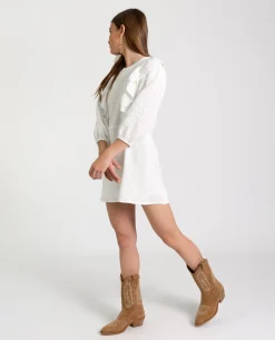 VESTIDO TAKE A BREAK · BLANCO