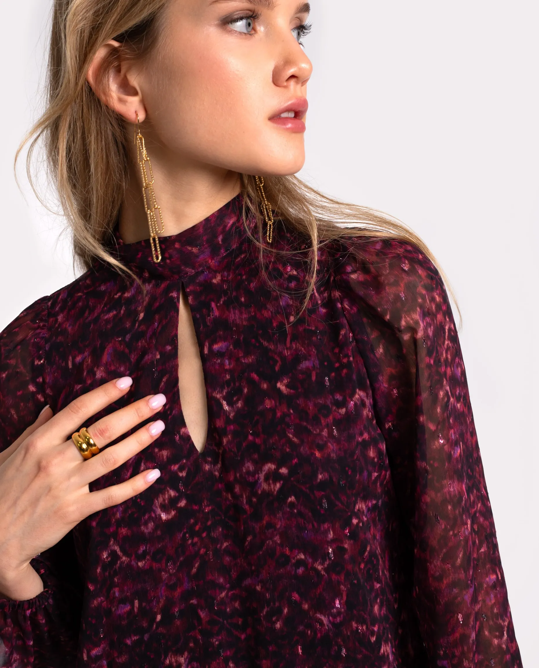 VESTIDO WHISPER CHARM · ESTAMPADO