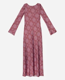 VESTIDO WILDFLOWER · COBRE Y LILA